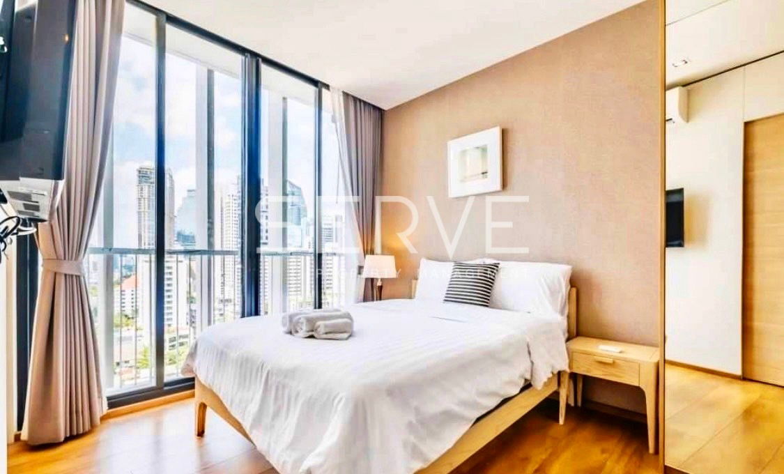 💥Nice Room Combine 2 Beds 2 Baths Super High Fl. 35+ Good View & Good Location BTS Phrom Phong at Park 24 or Park Origin Phrom Phong Condo / For Rent