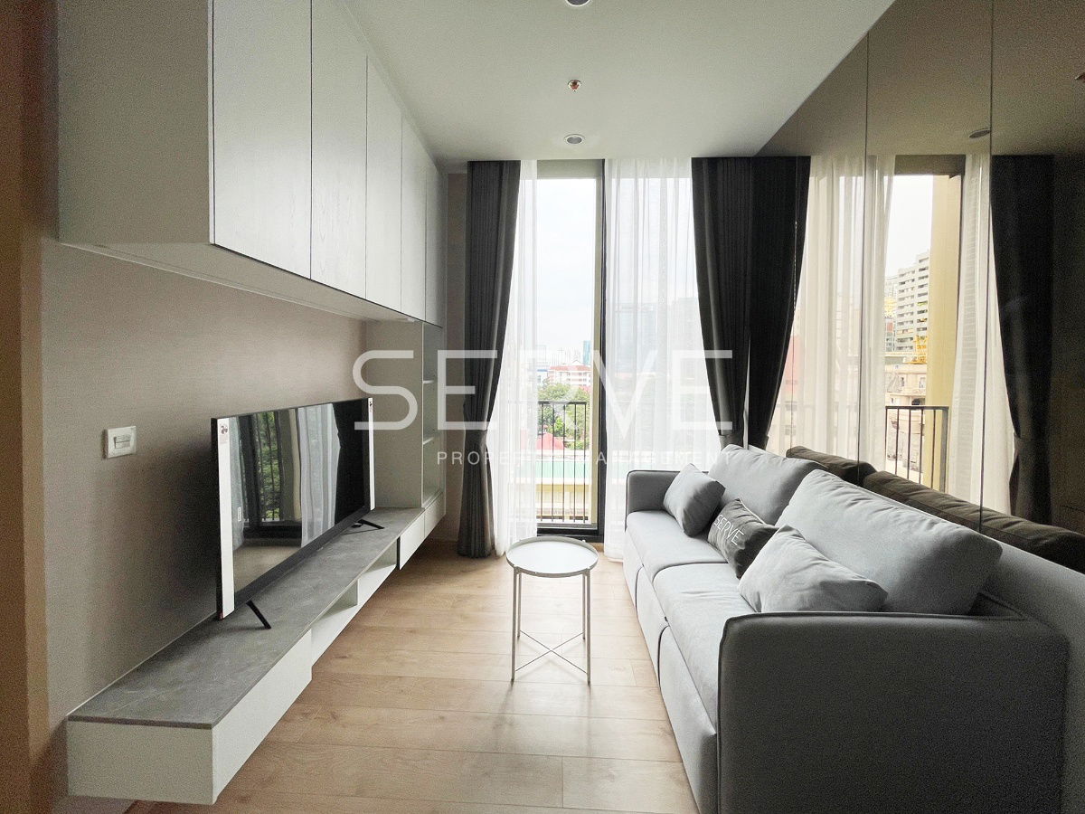 🔥Best Price 25K🔥 1 Bed 34.65 sq.m. New Condo Close to BTS Asok & MRT Sukhumvit 550 m. at Noble BE19 Condo / For Rent