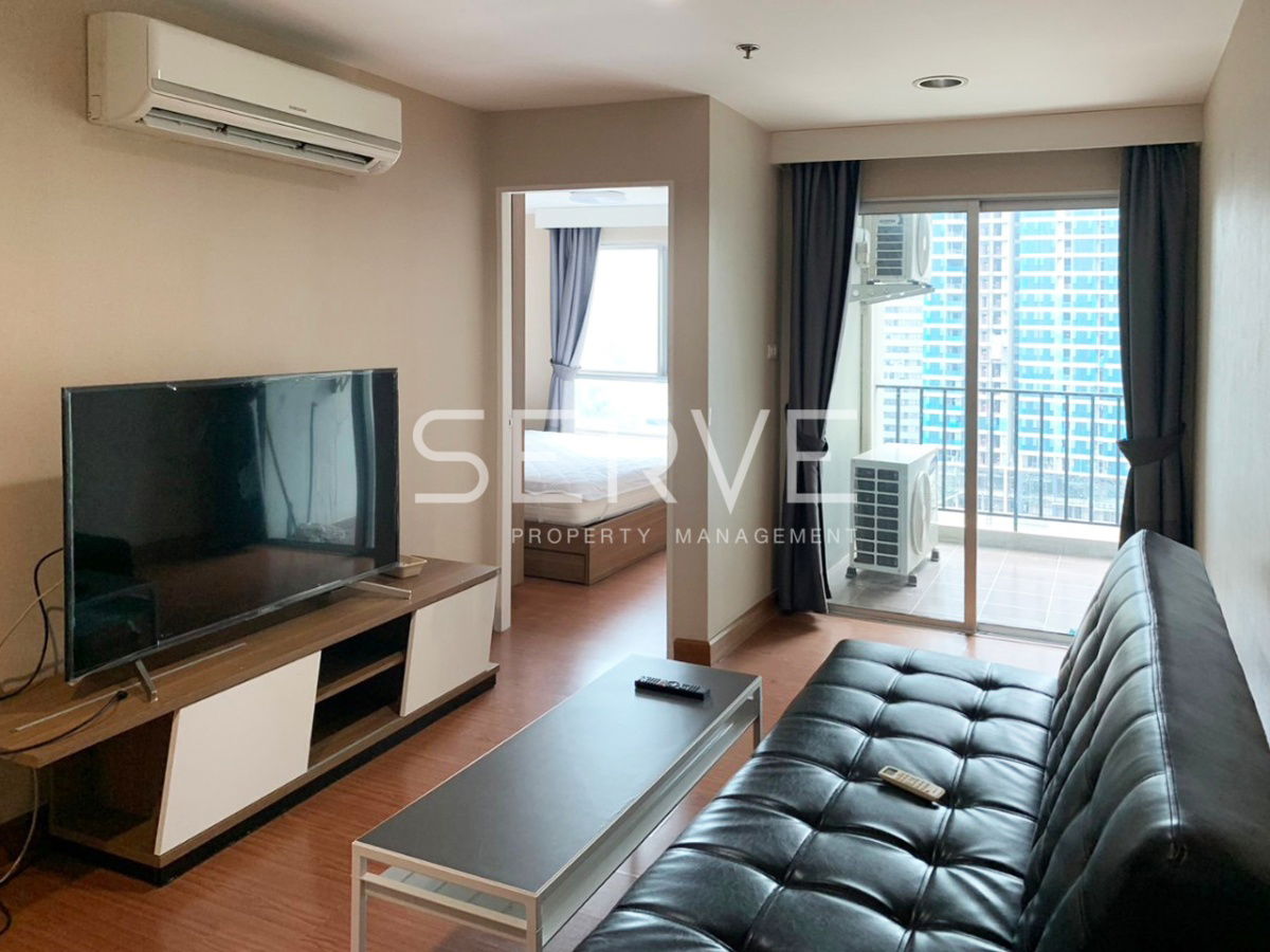 🔥1 Bed Large Room Good Location MRT Phra Ram 9  500 m. and CentralPlaza at Belle Grand Rama 9 Condo / For Rent