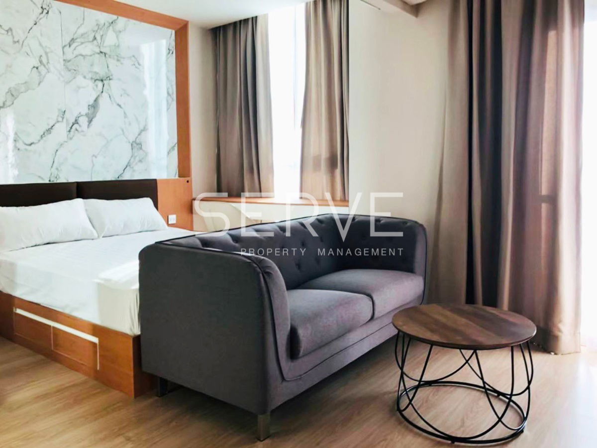 🔥Studio Large Room Super High Fl 40+ Good View in Ratchada Area MRT Thailand Cultural Centre 80 m. at Noble Revolve Ratchada 2 Condo / For Rent