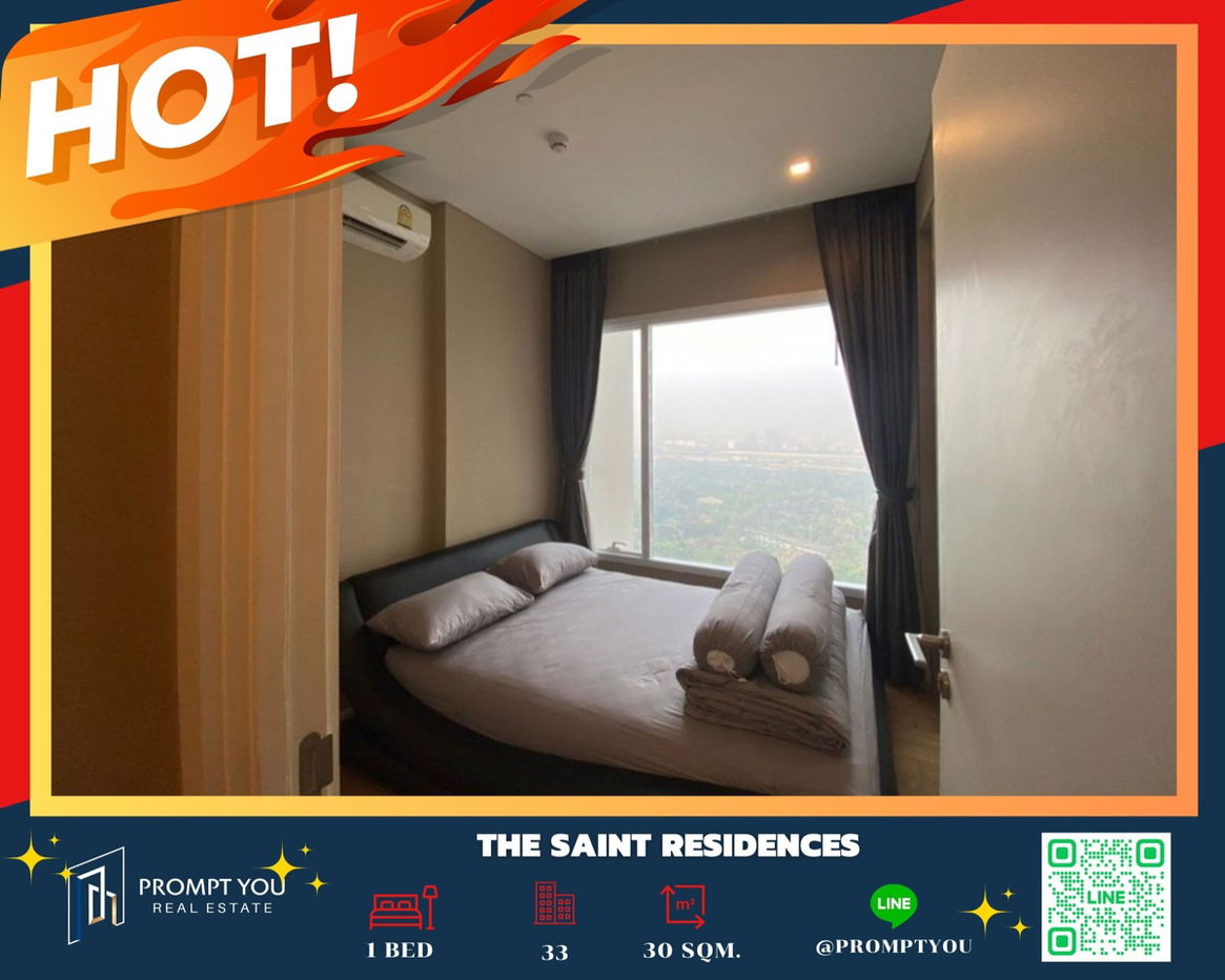 🔥 The Saint Residence 🔥 装修精美，家具齐全，楼层高，可随时入住 //询问更多信息 Lineoffciial：@Promptyou5