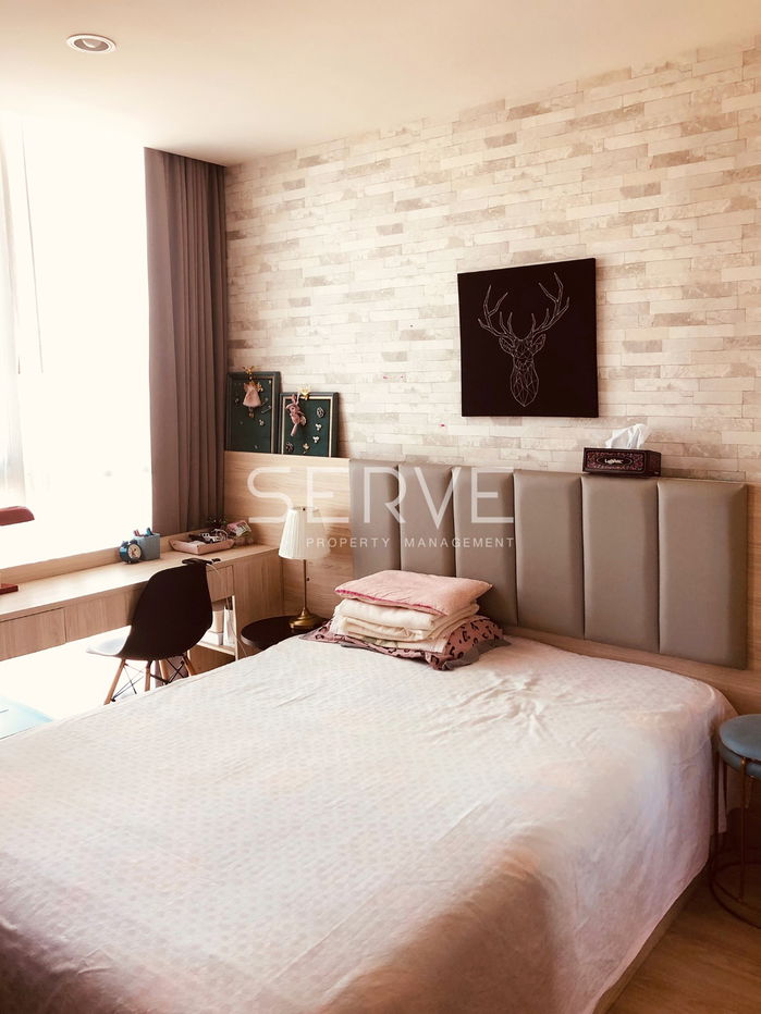 1 Bed Nice Room High Fl. 10+ Good Location MRT Thailand Cultural Centre 80 m. / Condo For Rent Noble Revolve Ratchada 1