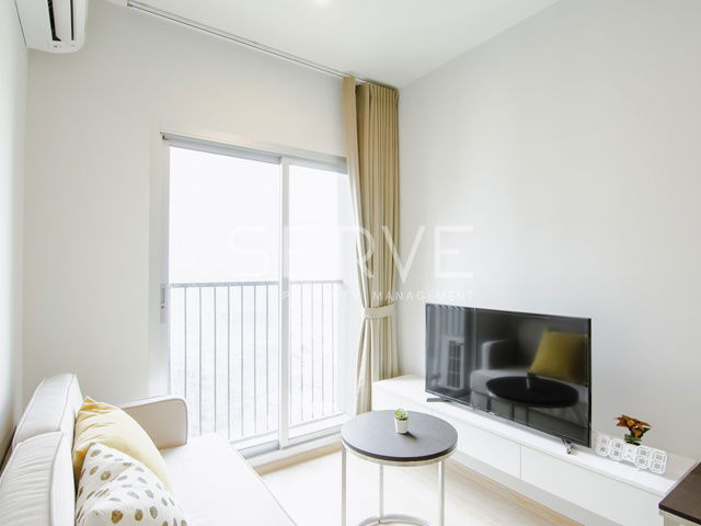 🔥Nice room 1 Bed High Fl. 25+ Good View & Good Location MRT Thailand Cultural Centre 80 m. at Noble Revolve Ratchada 2 Condo / For Rent