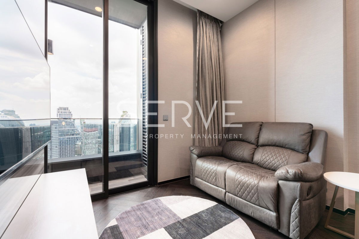 🔥Nice Decorate 1 Bed with Bathtub High Fl. 30+ New Condo Good Location Next to BTS Thong Lo 20 m. at The ESSE Sukhumvit 36 Condo / For Rent