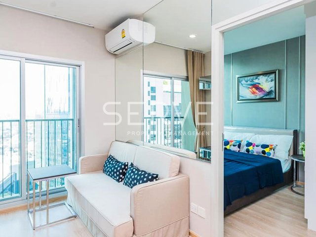 1 Bed High Fl.25+!! Unit with City view Good Price Next to MRT Thailand Cultural Centre 80 m. / Condo For Rent Noble Revolve Ratchada 2