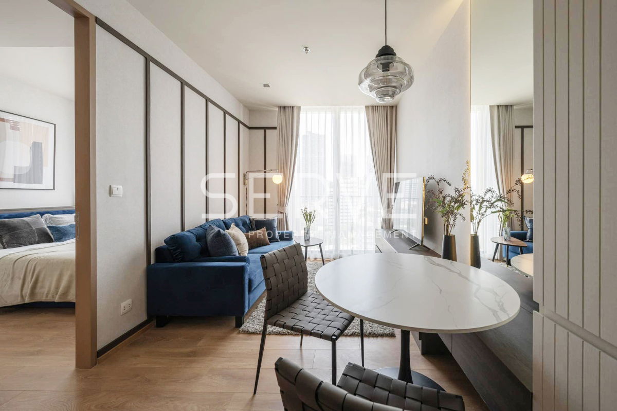 Nice Decorate 1 Bed High Fl. 10+ Good Location New Condo Close to BTS Phrom Phong 500 m. ay Noble Around 33 Condo / For Rent