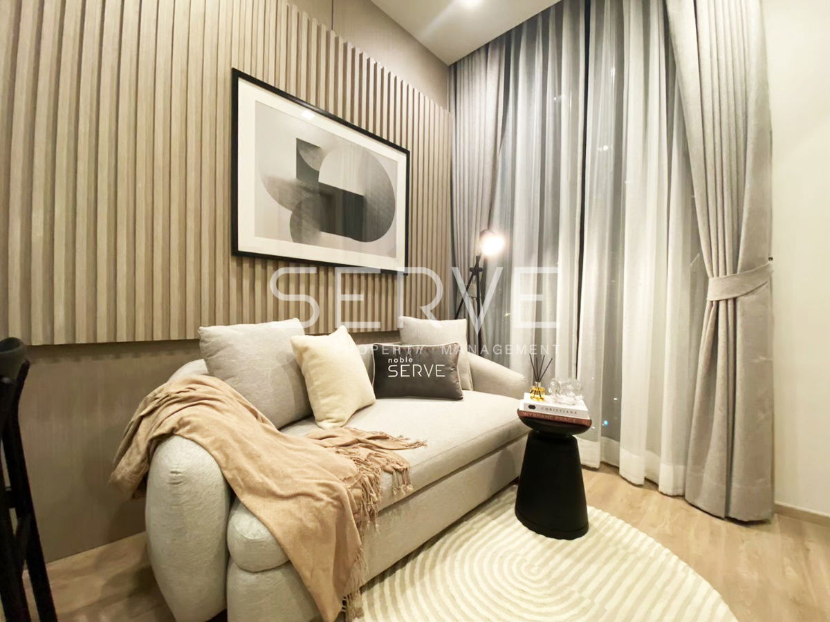 1 Bed Nice Decorate High Fl. 15+ Newest High Rise Luxury Condo Close to BTS Phrom Phong 450 m. at Noble STATE 39 Condo / For Rent