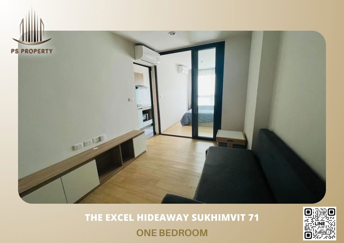 📌The Excel Hideaway Sukhimvit 71 📌 Condo for rent, good price. Fully furnished + electrical appliances Ready to move in 🔥