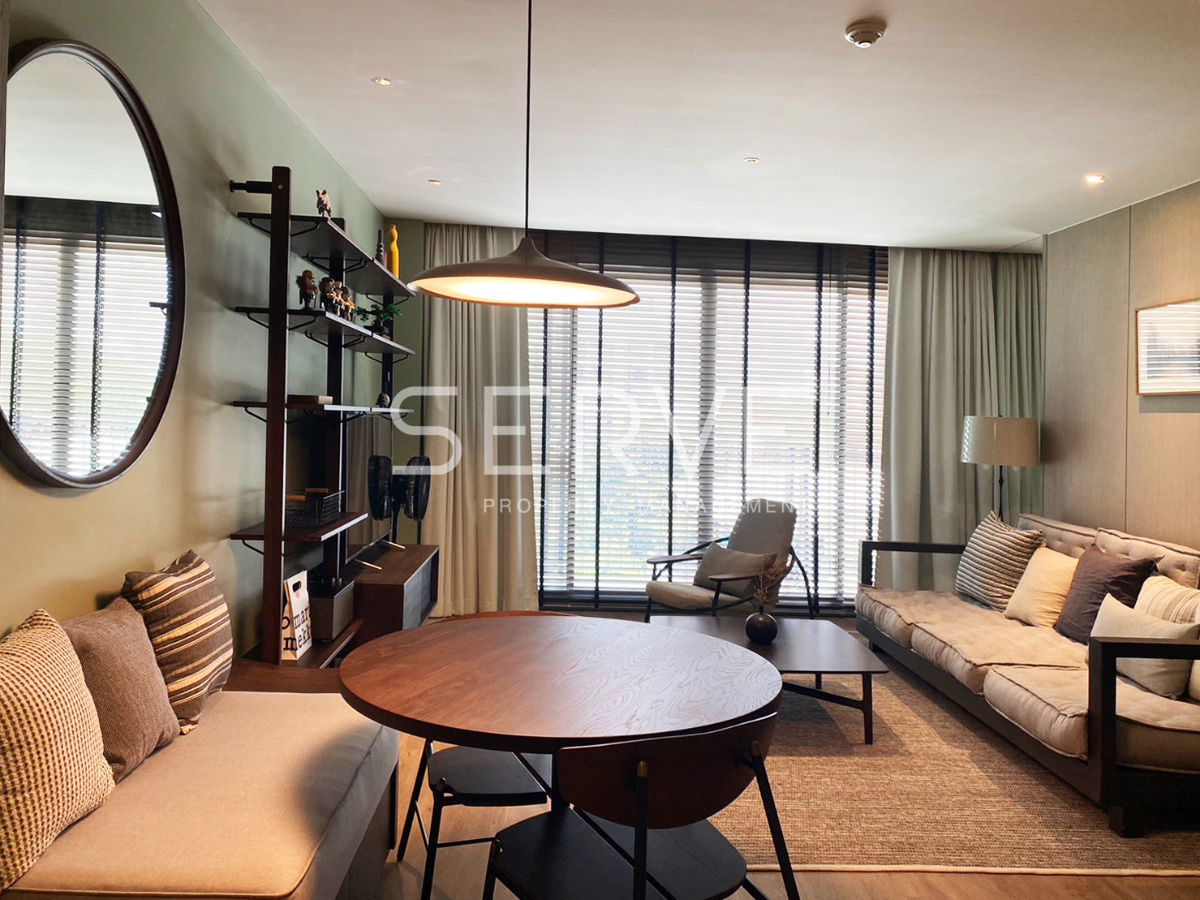 🔥Hot Price 40K🔥 1 Bed with Bathtub 66.36 sq.m. Nice Decorate Close to BTS Phloen Chit at Noble Above Wireless Ruamrudee Condo / For Rent