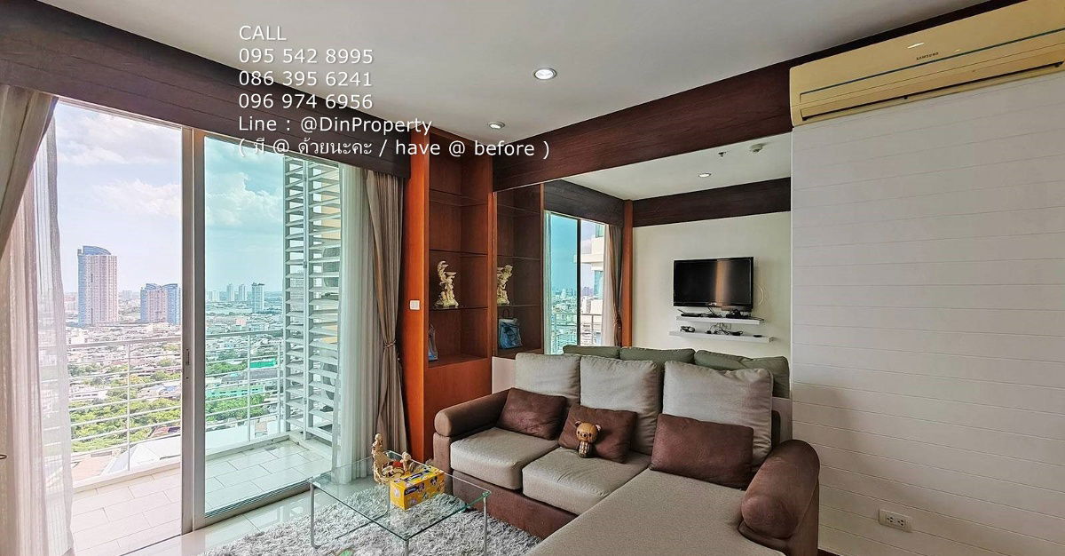 Rent Villa sathorn 1 Bed BTS Krungthonburi ICONSIAM Charoen Nakhon Road