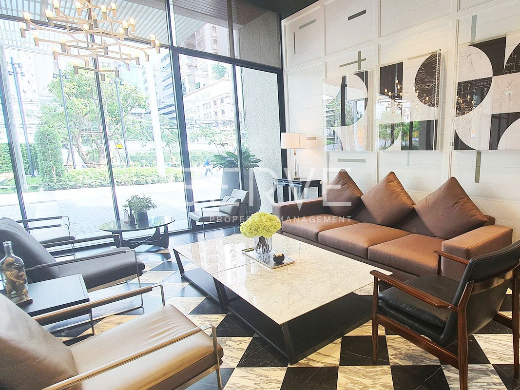 Nice Room 1 Bed High Fl. Unit in Asoke Area (South Side) BTS Asok & MRT Sukhumvit 550 m. at Noble Recole Sukhumvit 19  Condo / For Rent