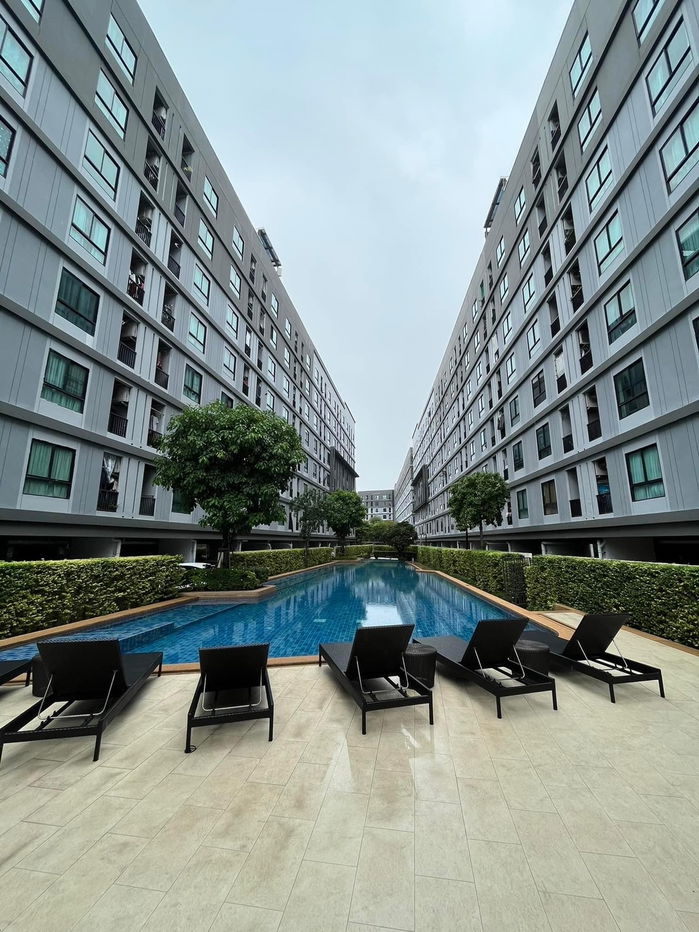 💥 Rent unio ram seri thai size 27 sqm price 7,500 baht fully furnished