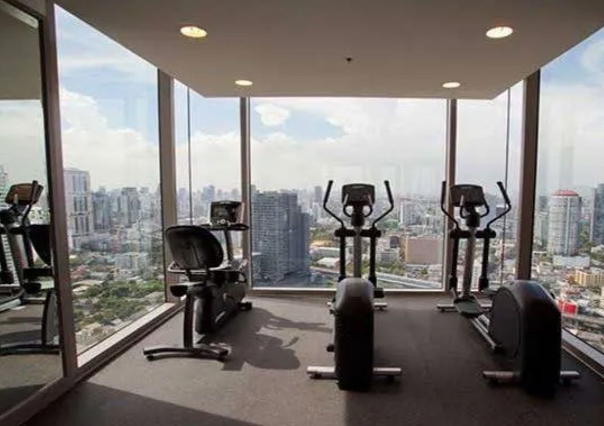 2 Beds with with Bathtub High Fl. Large Room High Fl. 25+ Good Location BTS Thong Lo 300 m. at Ashton Morph 38 Condo / For Rent