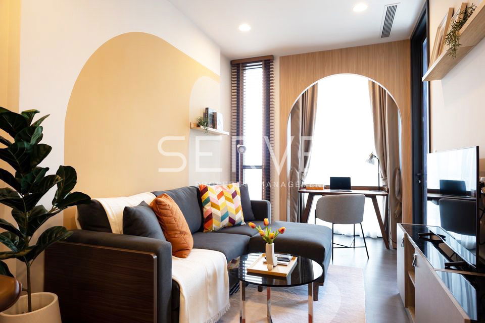Nice Decorate 1 Bed High Fl. 20+ Good Location Close to BTS Thong Lo at OKA HAUS Sukhumvit 36 Condo / For Rent