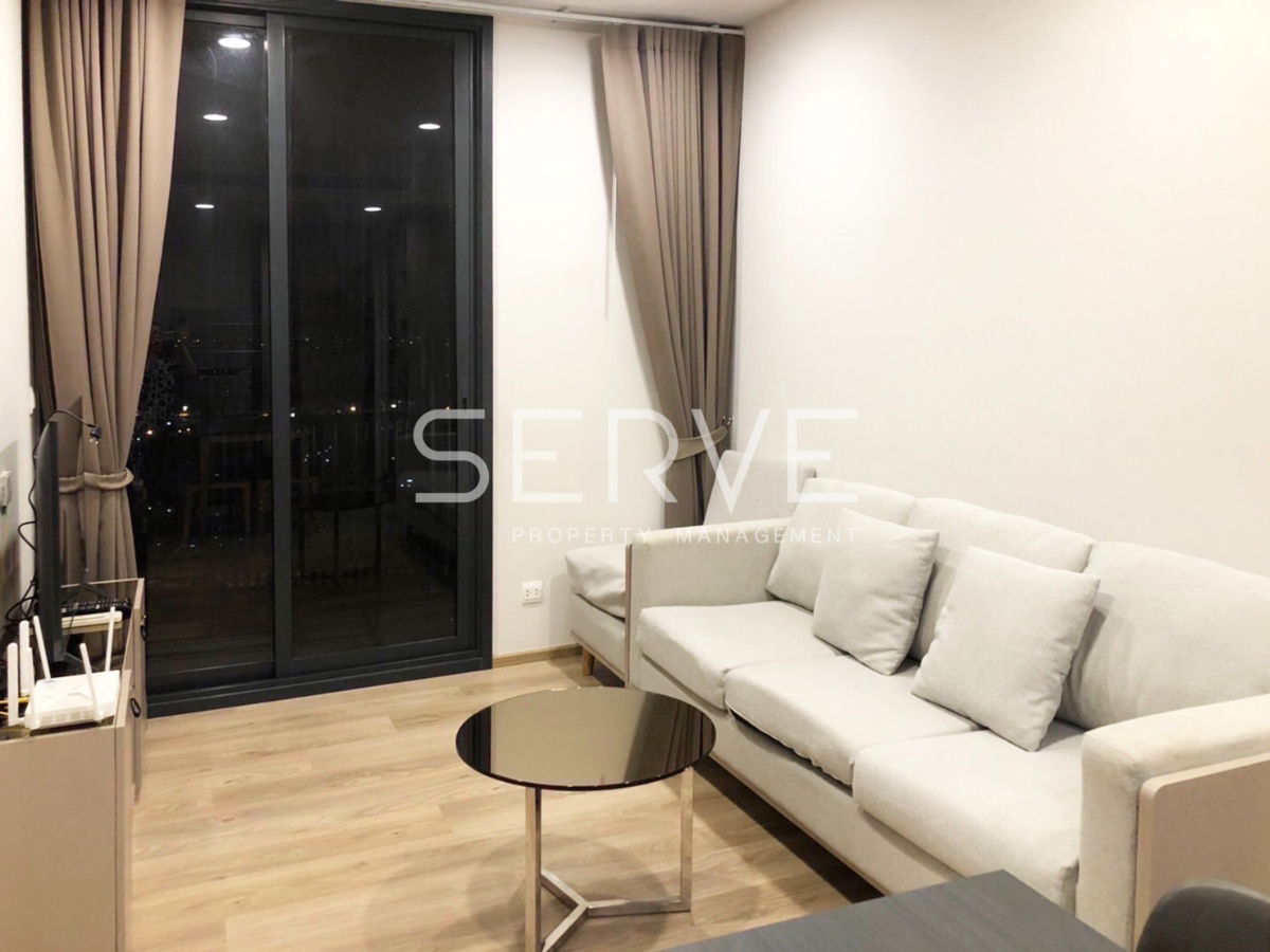 🔥39K🔥 Corner Room 2 Beds with Bathtub Super High Fl. 35+ River View Good Location Close to BTS Thong Lo at OKA HAUS Sukhumvit 36 Condo / For Rent