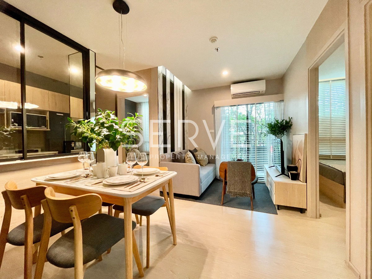 Condo For Rent Nue Noble Srinakarin Lasalle Good Location Next to MRT Si La Salle Station