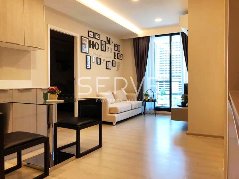 สไตล์อบอุ่น 2 เตียงพร้อมอ่างอาบน้ำ ทำเลดี รถรับ-ส่งถึง BTS ทองหล่อ 850 ม.