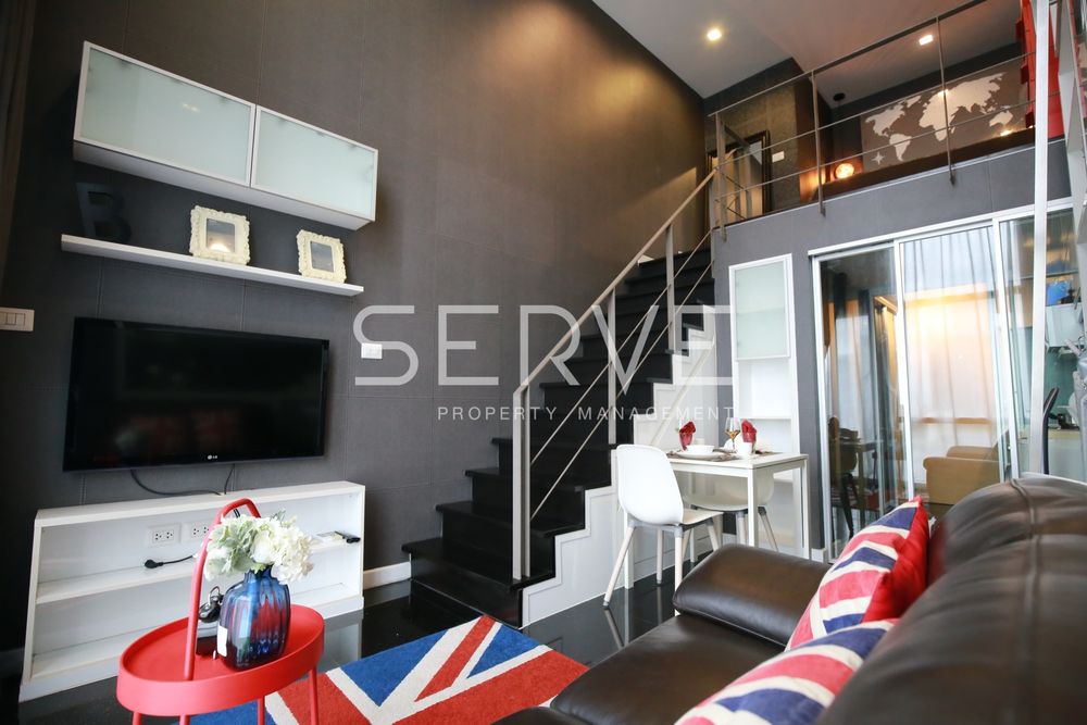 Loft 1 Bed 1 Bath Pet Friendly Good Location BTS Thong Lo 300 m. / Condo For Rent-Ashton Morph 38