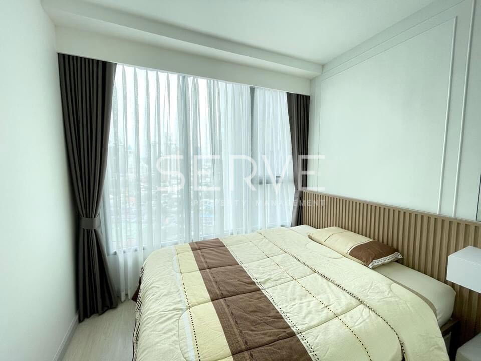 🔥🔥Nice Room 1 Bed 1 Work Room High Fl. Good Location Close to BTS Chong Nonsi 600 m. at Knightsbridge Prime Sathorn Condo / For Rent