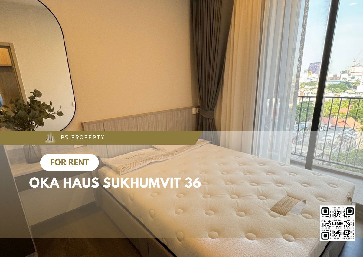 For rent 📌 OKA HAUS 36 📌  good location, furniture, complete electrical appliances 🚝 near BTS Thonglor