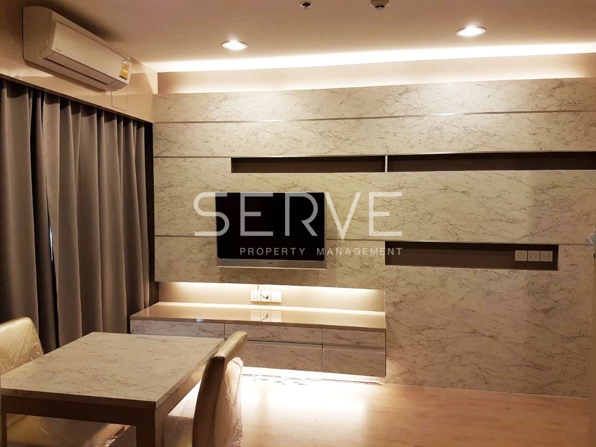 1 Bed with Partition Nice Room High Fl. 10+ Good View & Good Location BTS Ratchathewi 300 m. at Ideo Q Ratchathewi Condo / For Rent