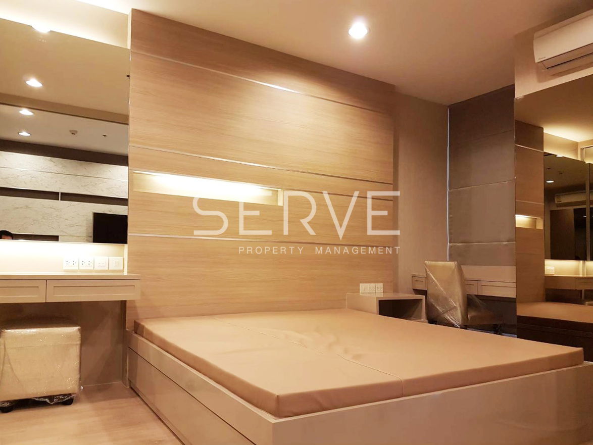 1 Bed Nice Room Super High Fl. 30+ Good Location BTS Ratchathewi 300 m. & BTS Phaya Thai 700 m. at  Ideo Q Ratchathewi Condo / For Rent