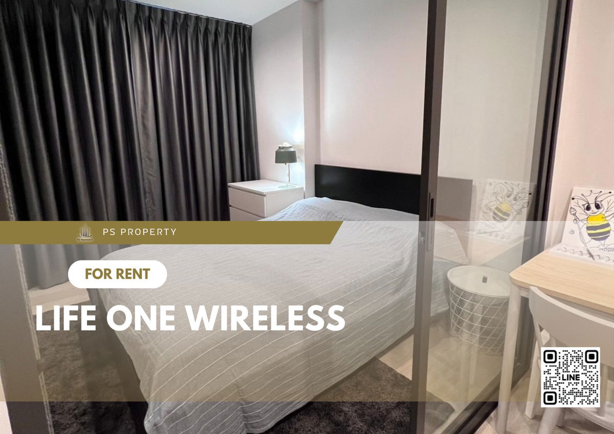 For rent ✨Life One Wireless✨ beautiful room, fully furnished 🆓Free WIFI ready to move in 🚆near BTS Ploenchit