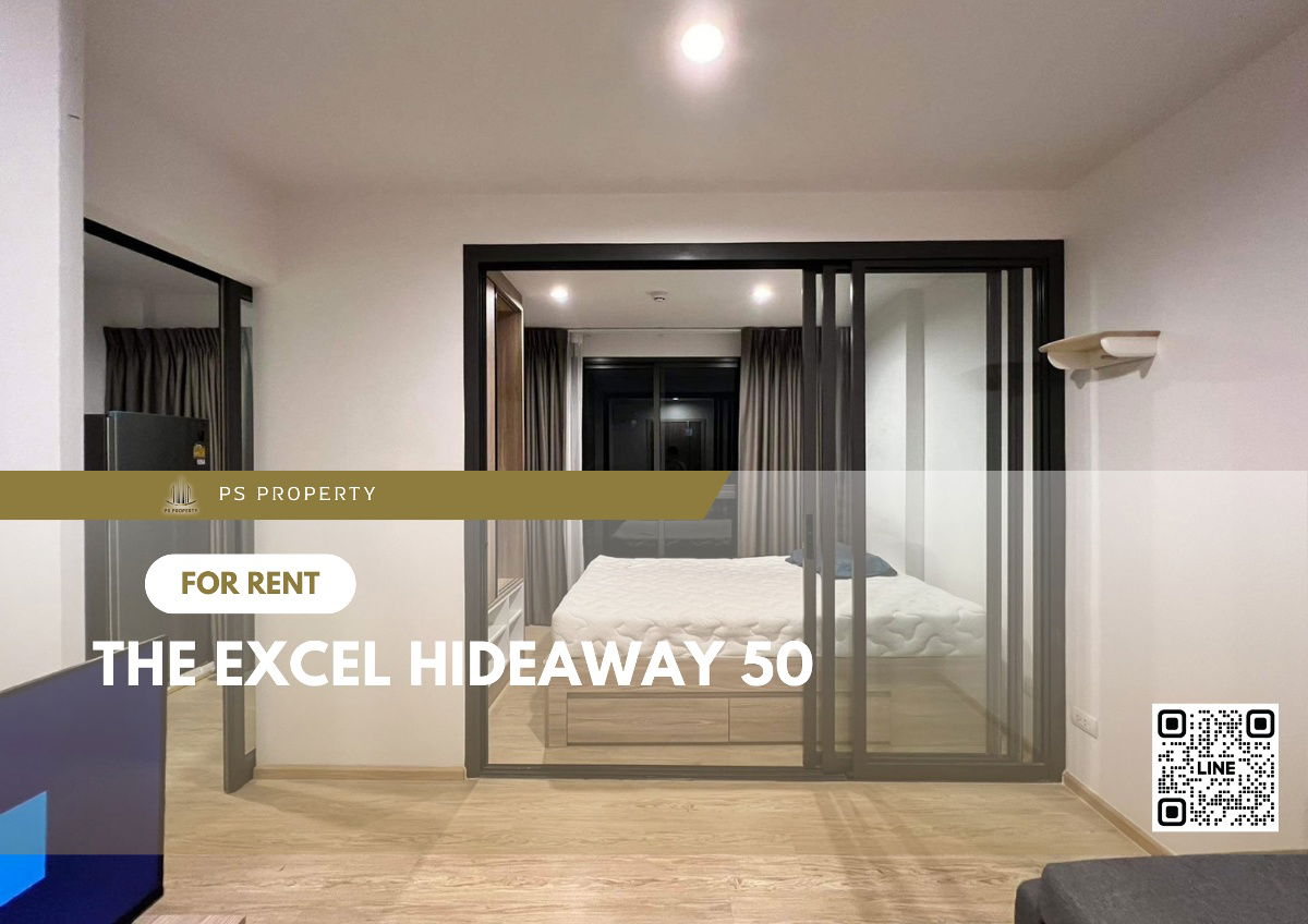 For rent ✨The Excel Hideaway 50 ✨ convenient travel, near BTS On Nut, fully decorated, with furniture. Electrical appliances