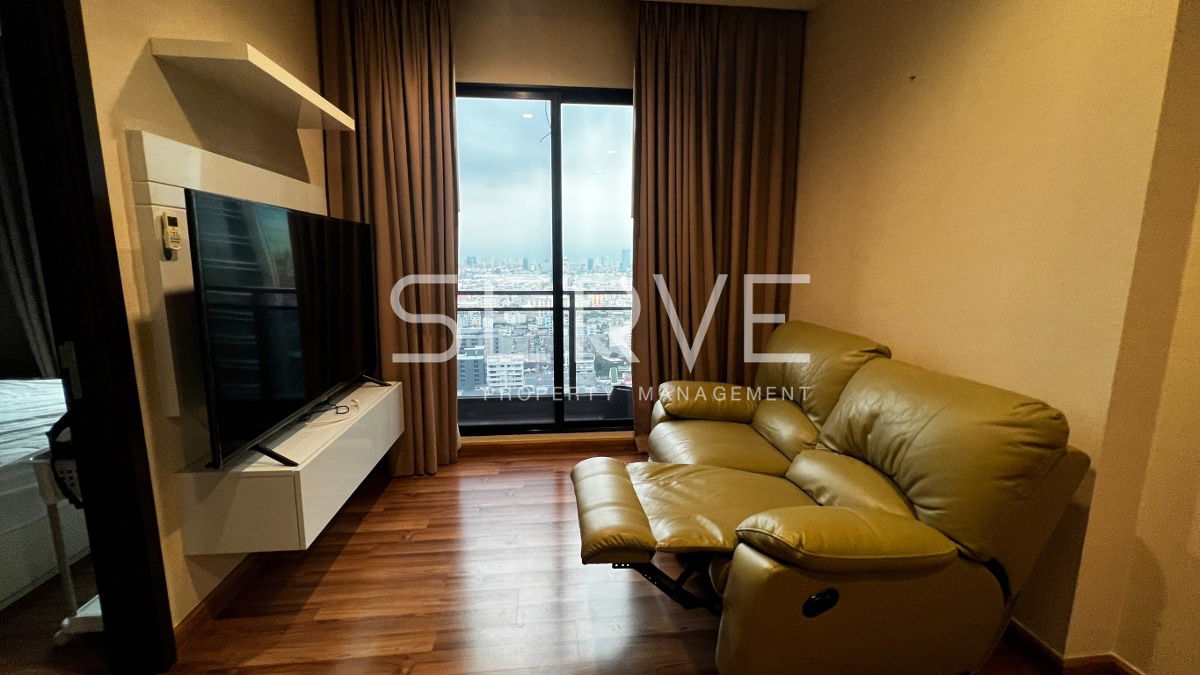 🔥HOT DEAL🔥Condo For Rent IVY Ampio Good Location Close to MRT Thailand Cultural Centre 220 m.