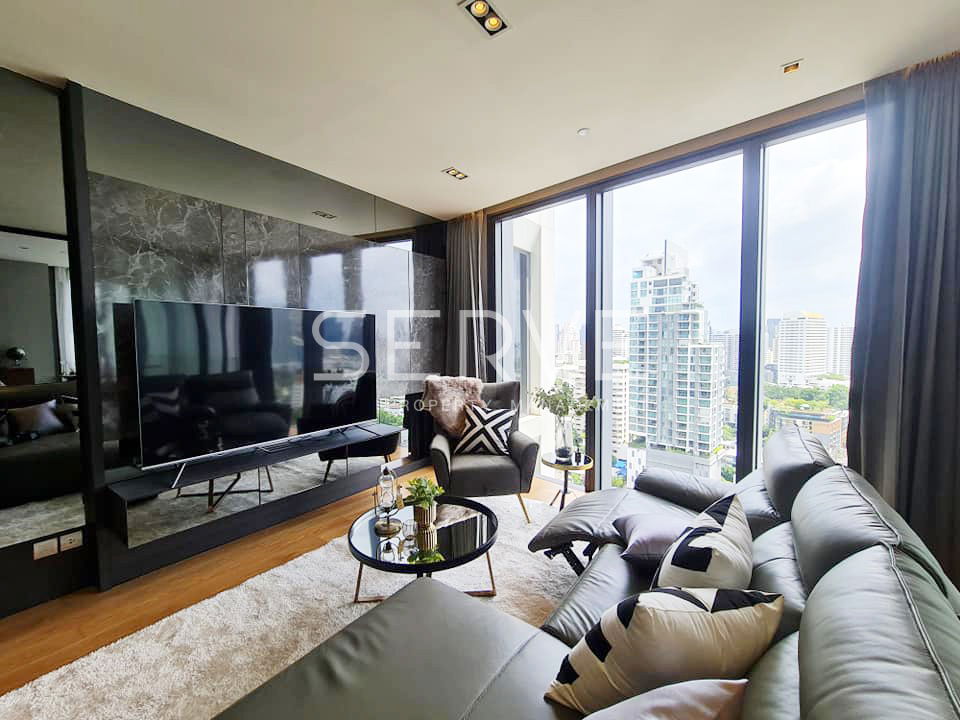 2 Bed 3 Bath 1 Workoffice Room Nice Room High Fl. 20+ Good Location BTS Thong Lo 250 m. at Beatniq Sukhumvit 32 Condo / For Rent