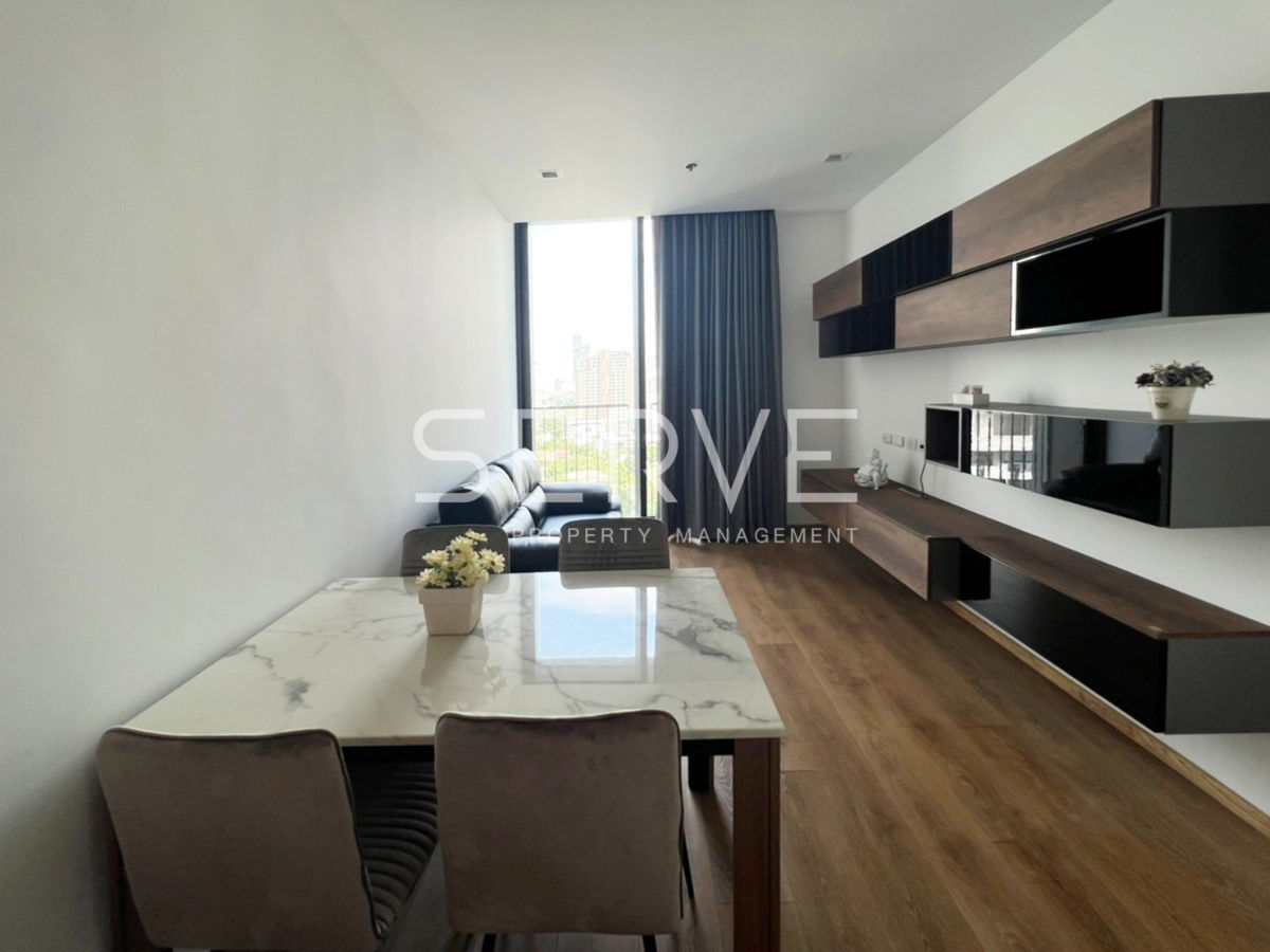 🔥Good Price 45K🔥 2 Beds 2 Baths with Bathtub Good Location Close to BTS Phrom Phong 500 m. at Noble BE33 Condo / For Rent