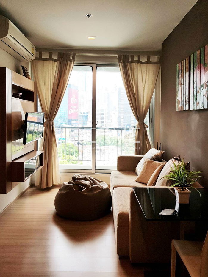 🔥Large Room 1 Bath High Fl. 10+ Good Location BTS Saphan Taksin 340 m. at Rhythm Sathorn Condo / For Rent