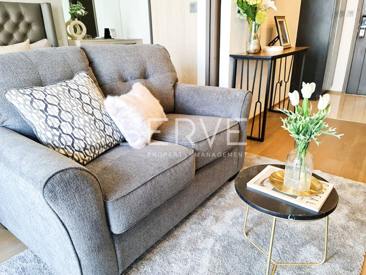 🔥Luxury Style 1 Bed with Partition Super High Fl. 50+ Good View & Good Location MRT Sam Yan 180 m. at Ashton Chula-Silom Condo / For Rent