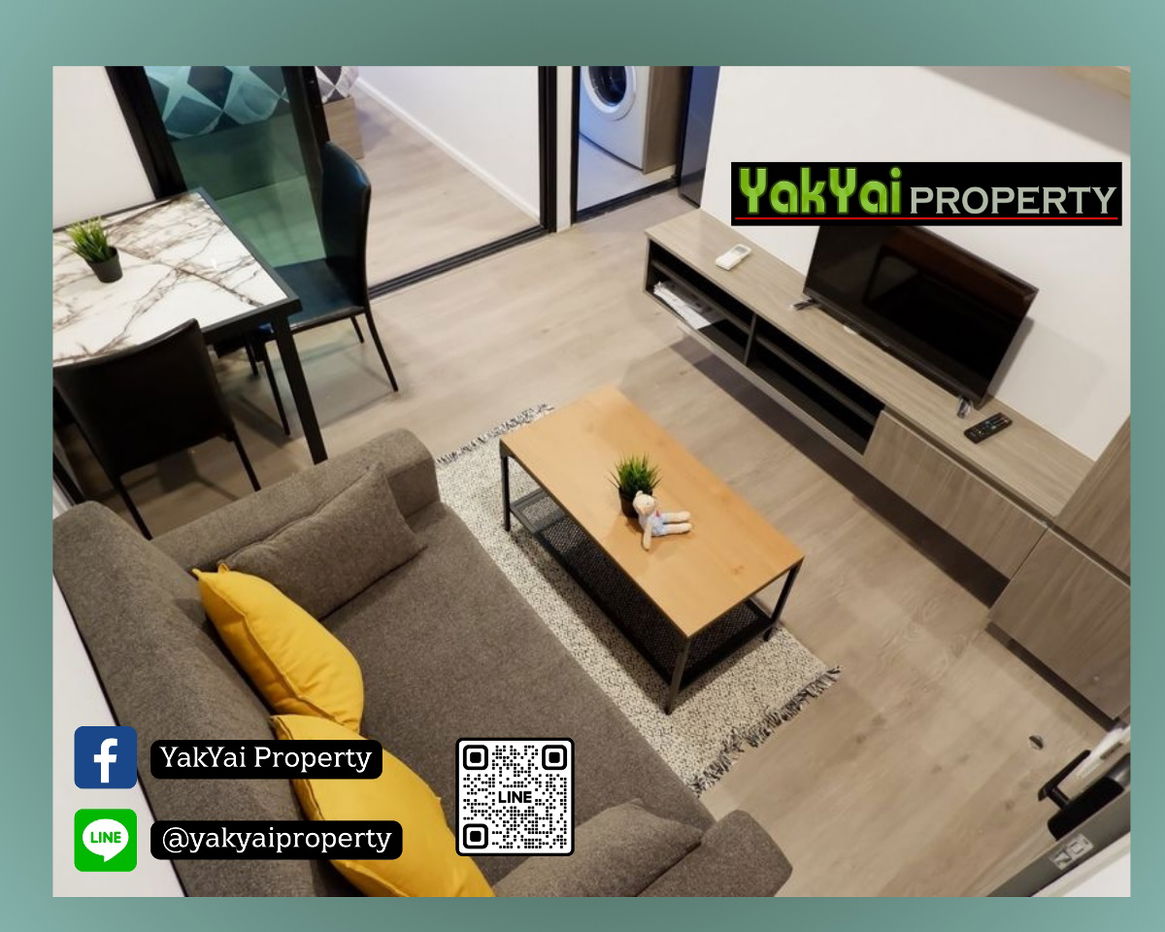 ❤️✨A giant for rent✨❤️ 🚄 Vacant and ready to move in. Project connected to BTS, walk 300 meters. Reserve now Notting Hill Sukhumvit 105