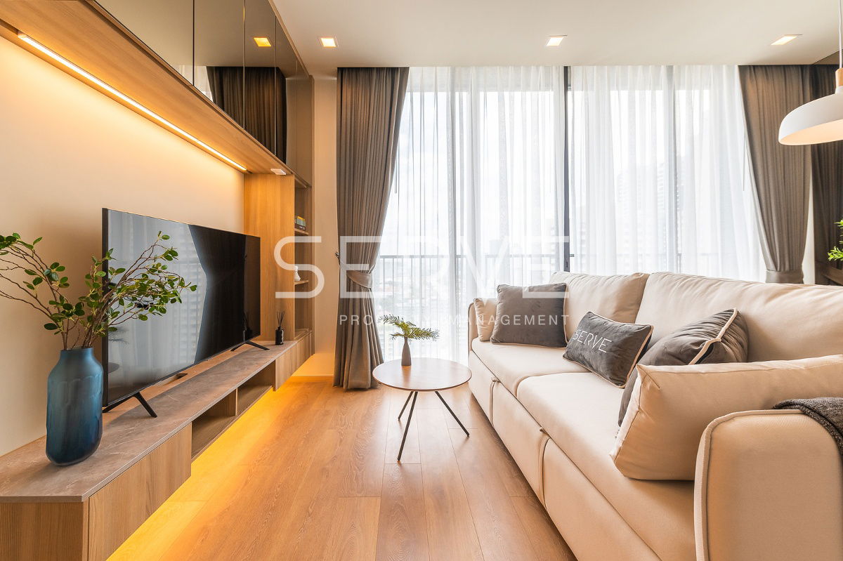 2 Beds 2Rd. Bedroom can adjust to study room Good Location Close to BTS Phrom Phong 500 m.  @Noble Around 33