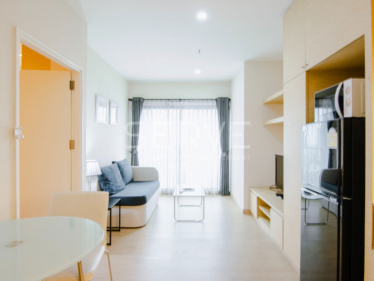 Cozy & Homey Style 1 Bed with Bathtub High Fl. 10+ Good View BTS Thong Lo at Noble Remix Condo / Condo For Rent