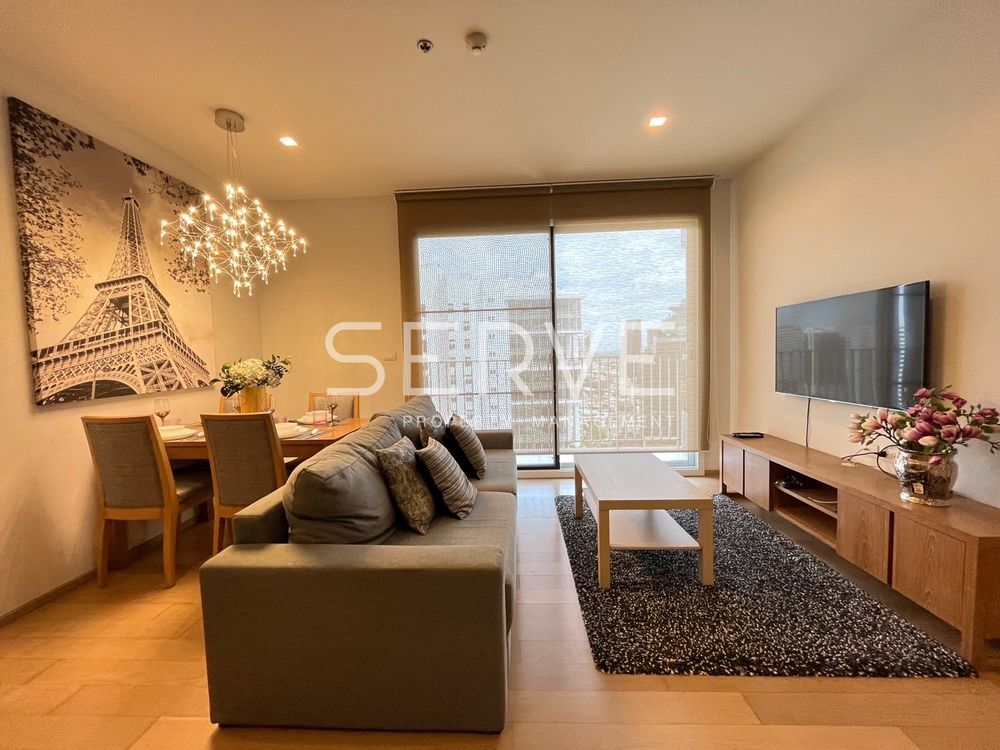 2 Bed 2 Bath with Bathtub Good Location BTS Thong Lo 750 m. / Condo For Rent & Sale-HQ Thonglor by Sansiri