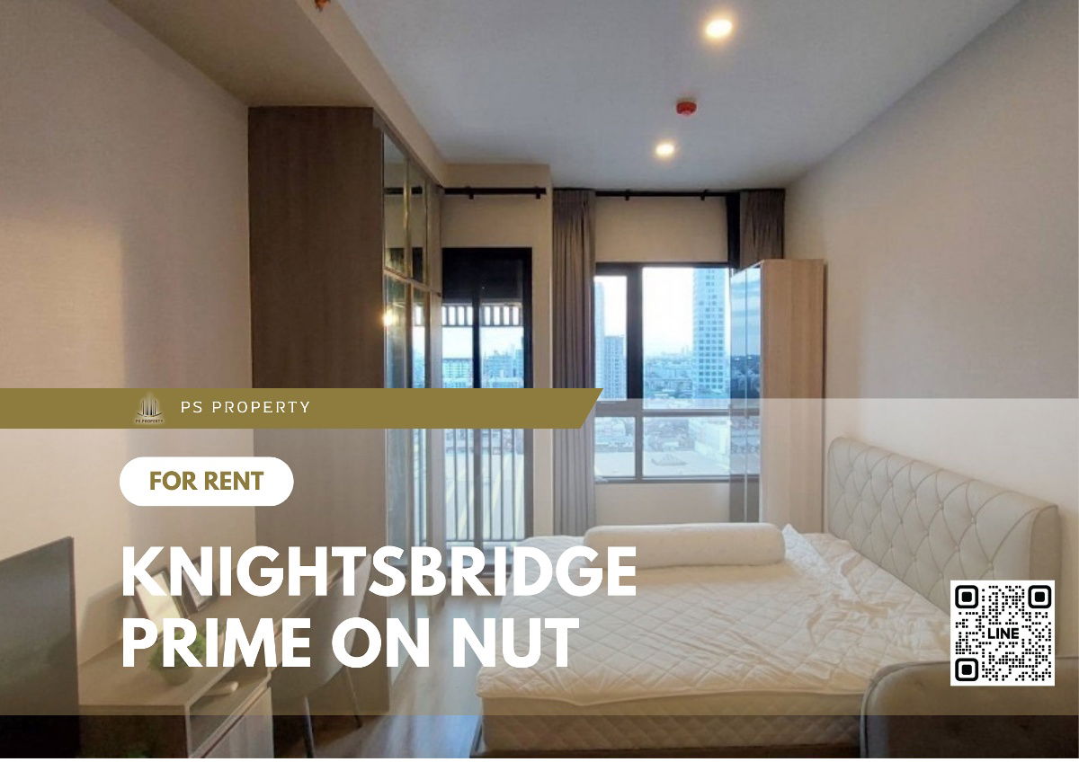 For rent✨Knightsbridge Prime On Nut✨, convenient travel, near BTS On Nut, furniture, complete electrical appliances.