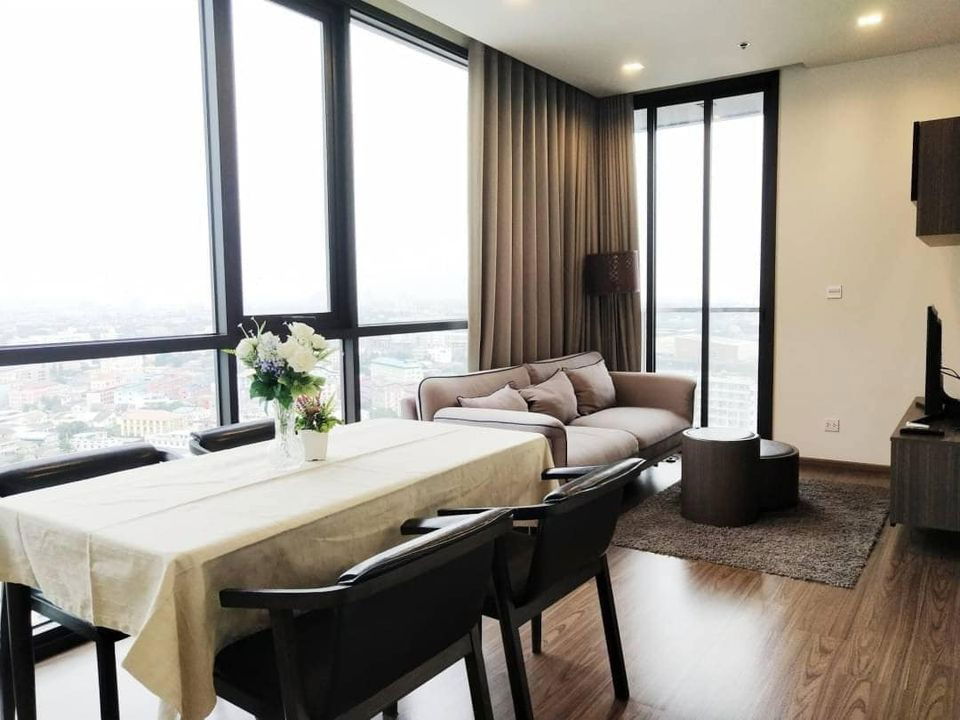 👍2 Beds 2Bath Bigger room The Line Sukhumvit 71 ✨LINEID: @Rizzestate (With@)✨