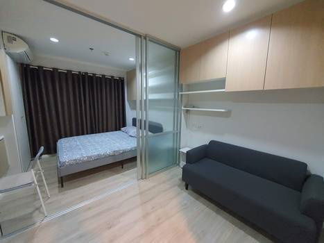R803 Condo for rent Lumpini Park Rattanathibet-Ngamwongwan, high floor, newly renovated room, fully furnished, has washing machine.  Water filter