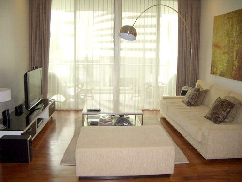Condo for rent, 2 bedrooms, 2 bathrooms, D'Raj Residences, 2nd floor, Sukhumvit Soi 20, size 130 sqm, BTS Asoke