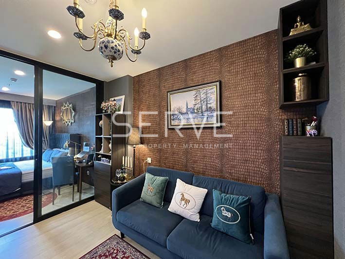1 Bed Large Room Good Location Next to MRT Phetchaburi 130 m. & Arl Makkasan 20 m.@  Life Asoke