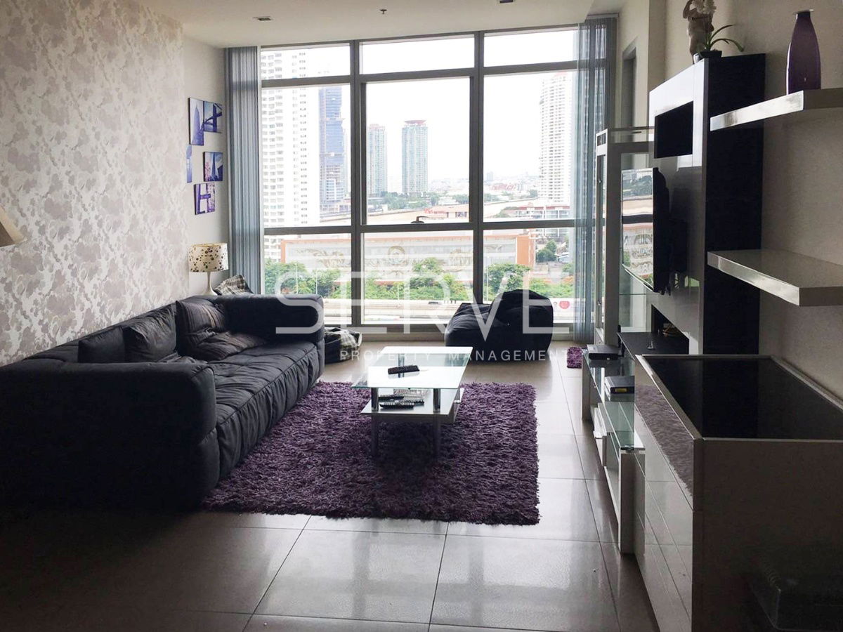 1 Bed with Bathtub High Fl. 10+ River View Private boat to BTS Saphan Taksin at The River Condo / For Rent