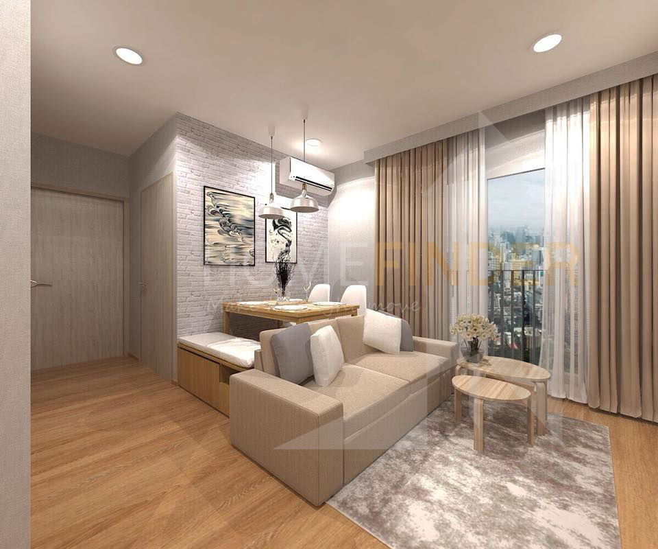 ให้เช่า โนเบิล รีวอลฟ์ รัชดา 2 ห้องนอน