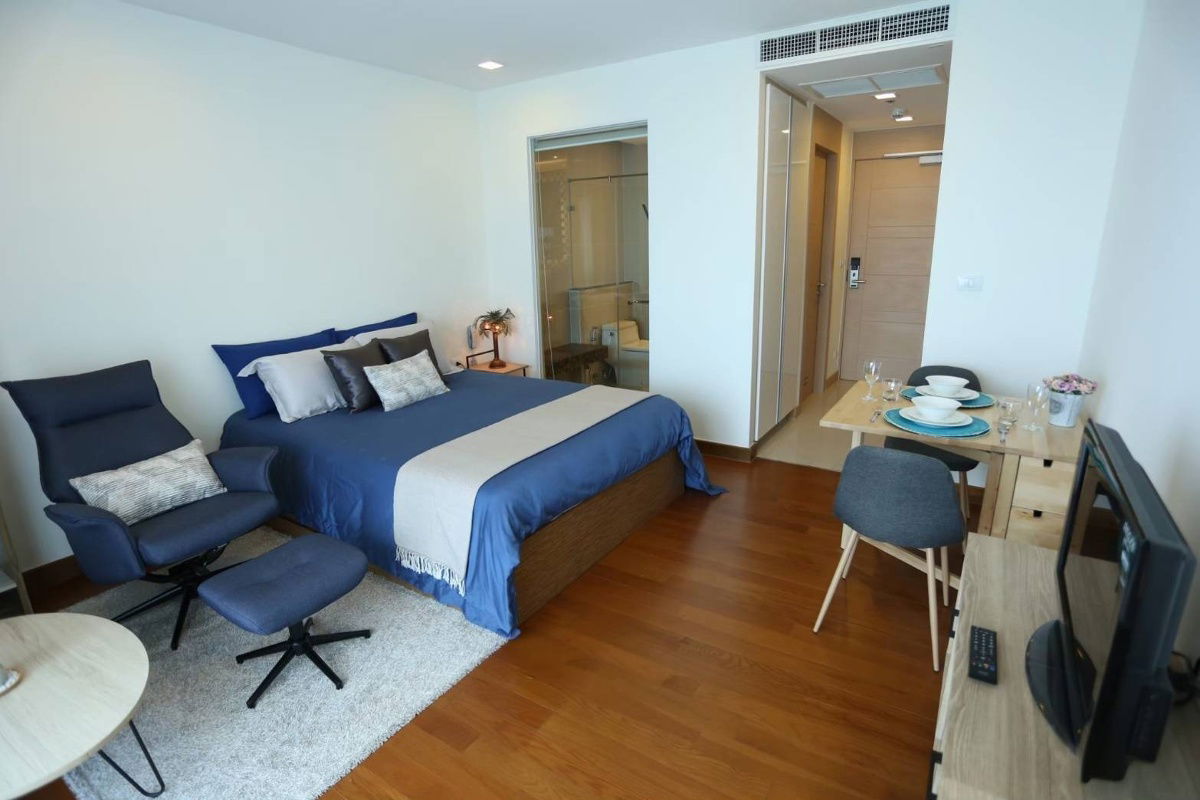 for rent condo The Palm Wongamat Studio type (S03-1694)