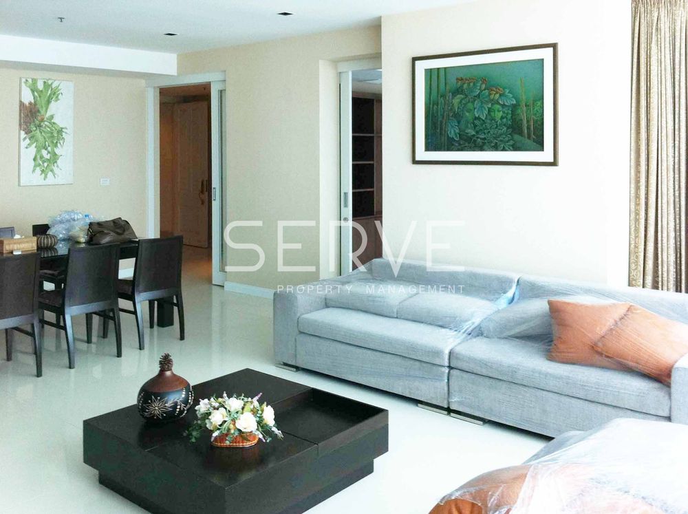 3 Beds 4 Baths with Jacuzzi 222 sq.m. High Fl. 15+ Good Location BTS Phloen Chit 200 m. / For Rent-Athenee Residence