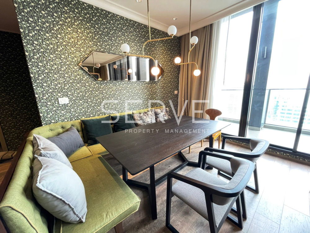 Luxury Duplex Penthouse 3 ห้องนอนพร้อมเฟอร์นิเจอร์นำเข้าให้เช่าในย่านเพลินจิต-โนเบิล เพลินจิต