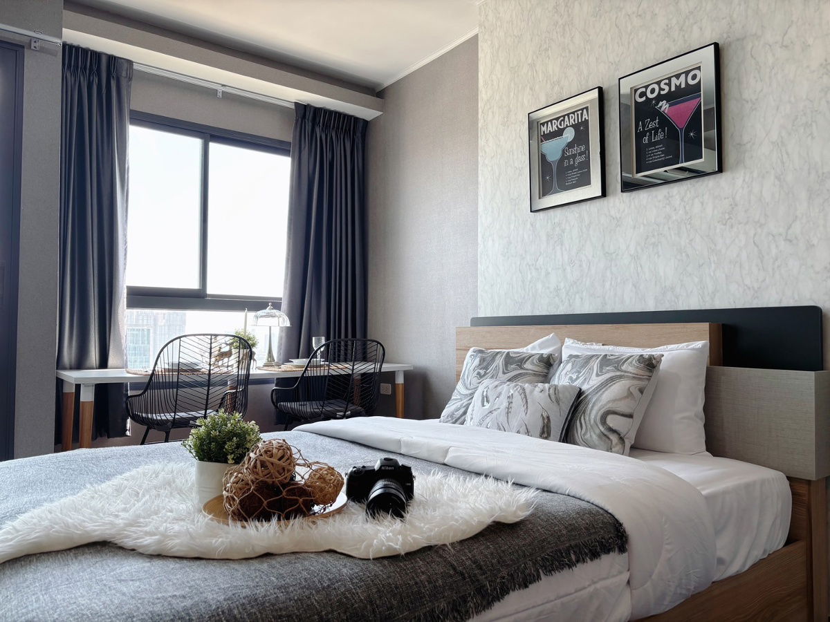 🍀🍀🍀For Rent🤩Ideo Sukhumvit 93📌BTS BangChak (Line:@rent2022), Beautiful room with Good price and Ready to move in!!✨A07419