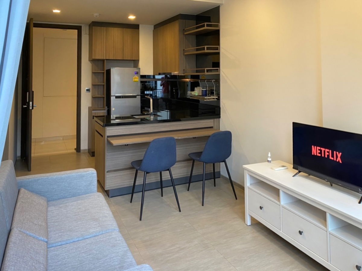 🆙👉 Condo for rent Mori Haus 🔥🔥 good price, beautiful room, fully furnished 🚆Near BTS On Nut ✅35sq.m. ✨LINE : tng.first