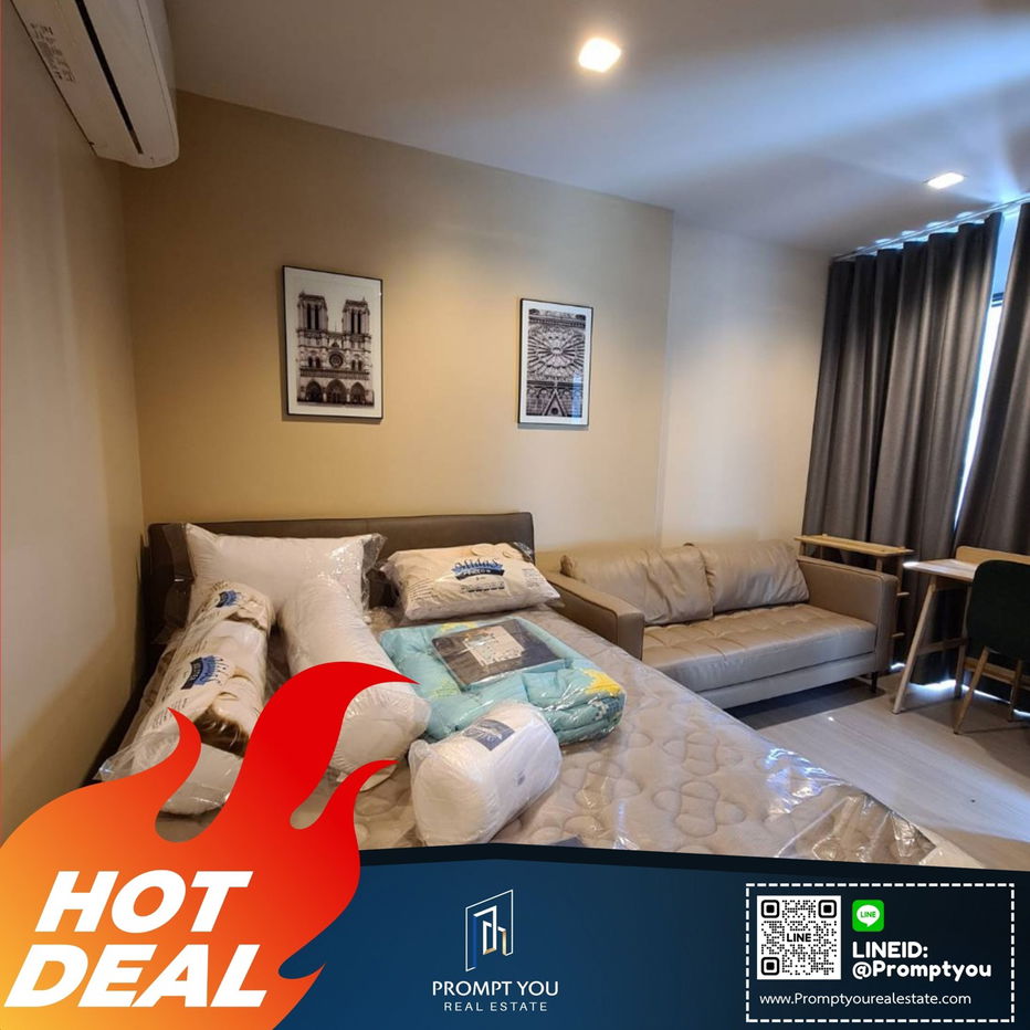 Studio with Special price , Fully furniture , high floor //Ask more info Line:@Promptyou4